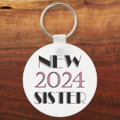 2022 Nieuw zusje Sleutelhanger (Voorkant)