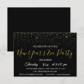 2022 Nieuwe Uitnodiging voor Glitter Sparkle (Voorkant / Achterkant)