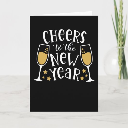 2022 Nieuwjaarsaanpassing Happy Feest Familie Pyja Kaart (Voorkant)