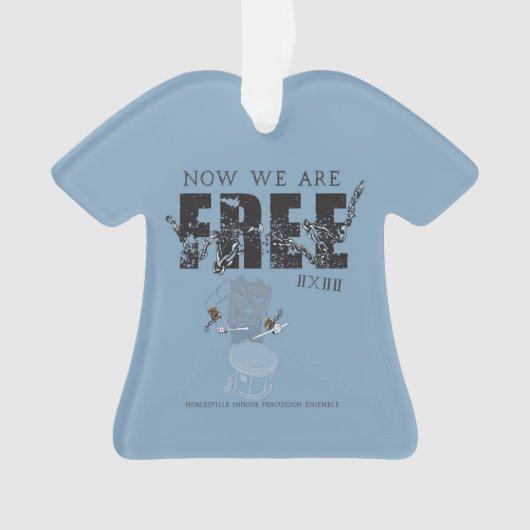 2022 Noblesville Indoor Percussion Ornament (voorkant)