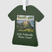 2022 Noblesville Winter Guard Ornament (voorkant)
