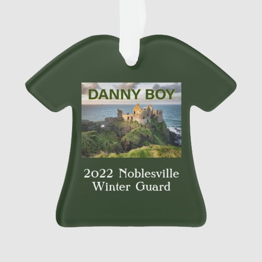 2022 Noblesville Winter Guard Ornament (voorkant)