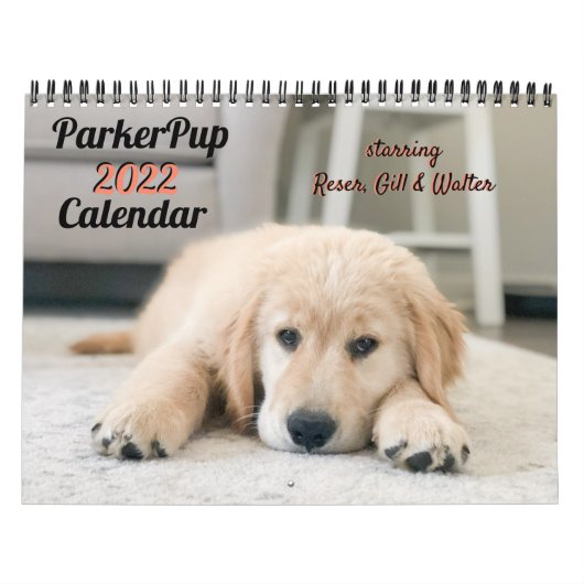 2022 ParkerPup Agenda Kalender (Hoes)