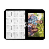 2022 Persoonlijke Fotokalender Mini Magneet (Horizontaal)