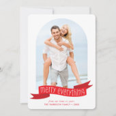 2022 PHOTO moderne boog vervelen alles lint Aankondiging (Voorkant)