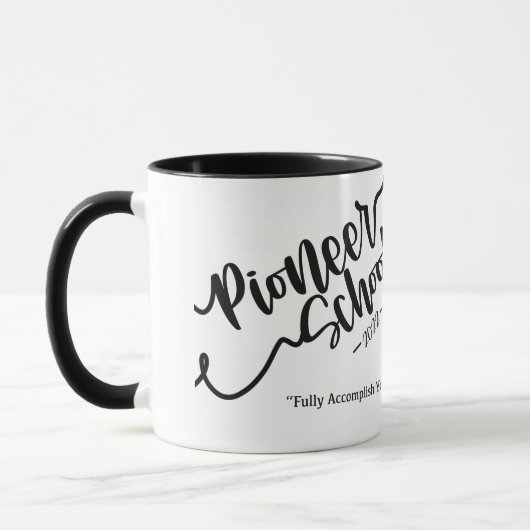 2022 Pioneer School Personalized Mug Mok (Links)
