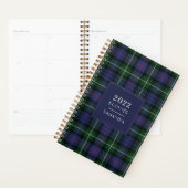 2022 Plaid Schotse ruit Clan MacKenzie Planner (Display)