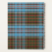 2022 Plaid Tartan Clan Anderson Rood Geruit Planner (Achterkant)
