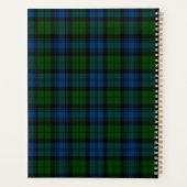 2022 Plaid Tartan Clan Campbell Militair Dambordpa Planner (Achterkant)