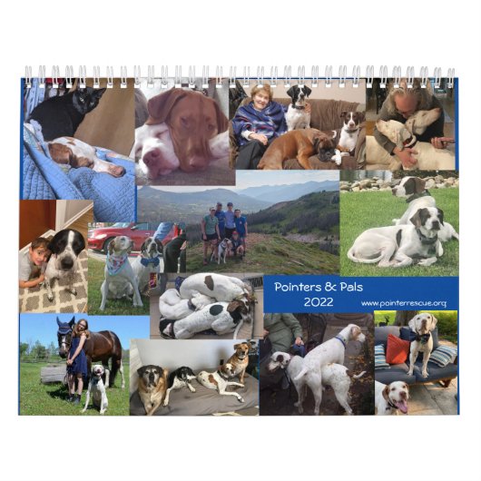 2022 Pointers & Pals PointerRescue Org Agenda Kalender (Hoes)