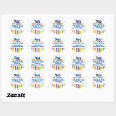 2022 Preschool Afstuderen Cute Custom School Party Ronde Sticker (Vel)
