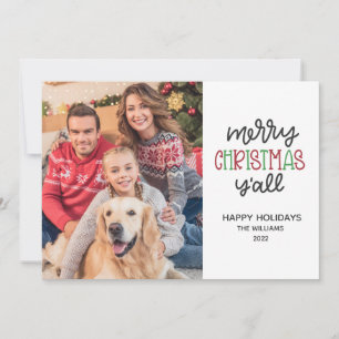 2022 Prettig kerstfeest allemaal Foto Feestdagenkaart