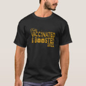 2022 Pro vaccin Am v volledig gevaccineerd en vers T-shirt (Voorkant)