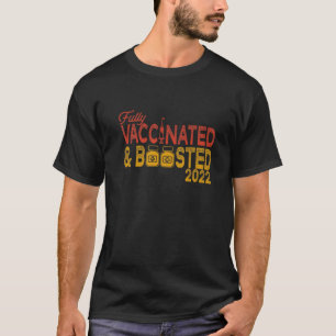 2022 Pro vaccin Am v volledig gevaccineerd en vers T-shirt