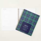 2022 Pset Tartan Clan Douglas Gecontroleerd Planner (Display)