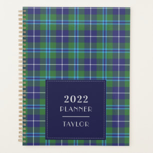 2022 Pset Tartan Clan Douglas Gecontroleerd Planner