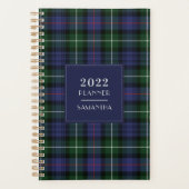2022 Pset Tartan Clan MacKenzie Planner (Voorkant)