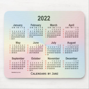 2022 Rainbow Cloud 52 weken agenda van Janz Muismat