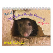 2022 Ratten van de kalender van de Rodent Reader  (Hoes)