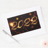 2022 rechthoekige sticker (Envelop)