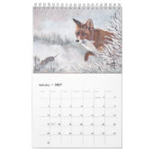 2022 Red Fox Art Calendar van Charotte Yealey Kalender (Jan 2027)