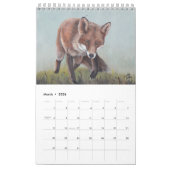 2022 Red Fox Art Calendar van Charotte Yealey Kalender (Mar 2026)
