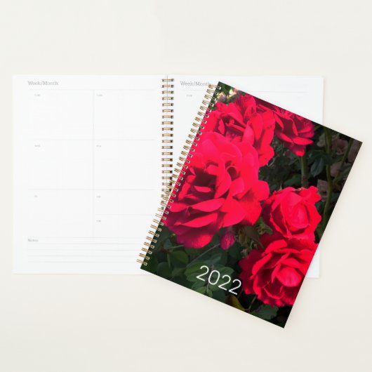 2022 Red Roses Rosarium Planner (Display)