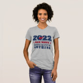 2022 RED WAVE T-Shirt (Voorkant volledig)