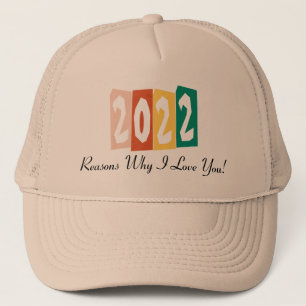 2022 Redenen Waarom Ik Van Je Hou Trucker Pet