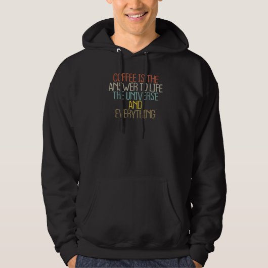 2022 Retro Cool Drink Espresso mama Coffee Mo Hoodie (Voorkant)