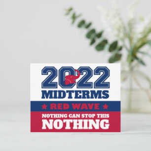 2022 Rode Golf Niks Kan Deze Stoppen NIKS Briefkaart