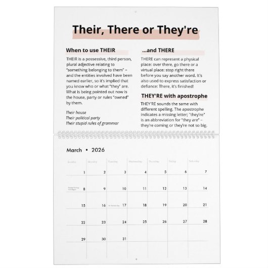 2022 Roos Gold Glitter Black Spelling Amnesia Kalender (Mar 2026)