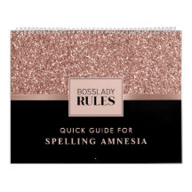 2022 Roos Gold Glitter Black Spelling Amnesia
