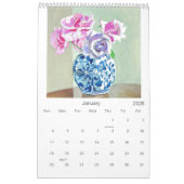 2022: Schilderijen van Piya Samant Agenda Kalender (Jan 2026)