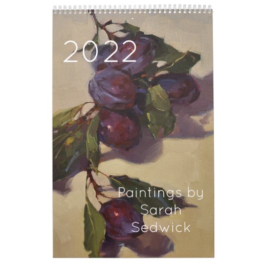 2022: schilderijen van Sarah Sedwick Kalender (Hoes)