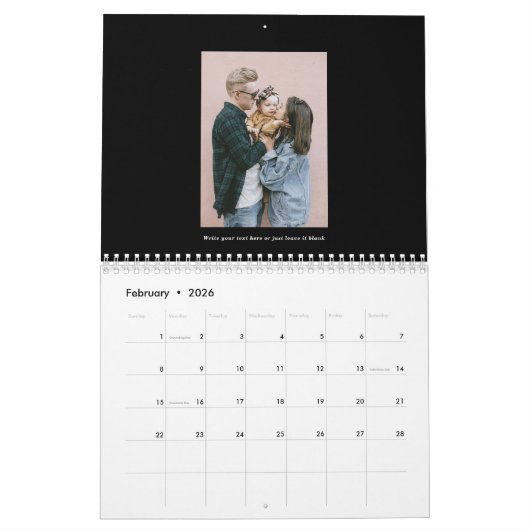 2022 schone, minimalistische, moderne, stijlvolle  kalender (Feb 2026)