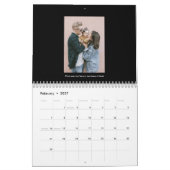 2022 schone, minimalistische, moderne, stijlvolle kalender (Feb 2027)