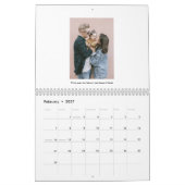 2022 schone, minimalistische, moderne, stijlvolle kalender (Feb 2027)
