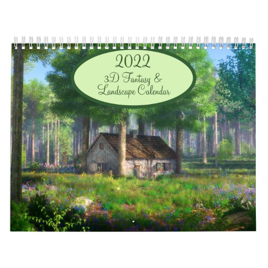 2022 SilverWebForge 3D Fantasy & Landscape Kalender (Hoes)