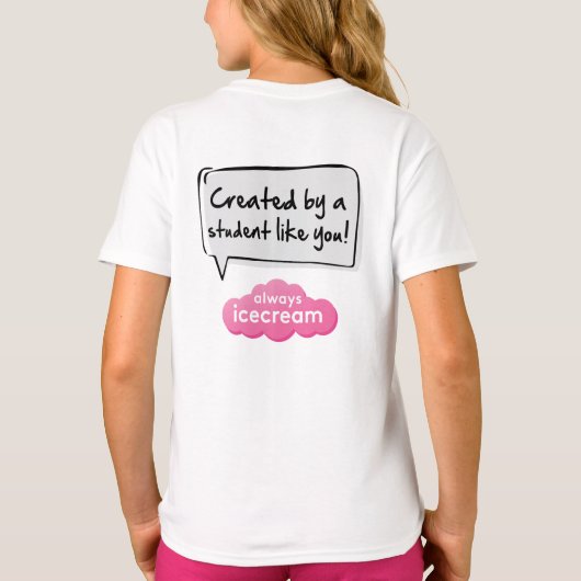 2022 T-shirt wedstrijd 2e plaats winnaar (Achterkant)