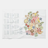 2022 Tea Towel Calendar Charcuterie Board Kitchen Theedoek (Horizontaal)
