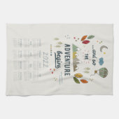 2022 Tea Towel Calendar Kitchen Dish Towel Theedoek (Horizontaal)