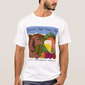 2022 Temecula Herfst Wiener Fest T-shirt op wit (Voorkant)