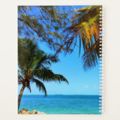 2022 Tijdelijk tropisch strand of foto's Planner (Achterkant)