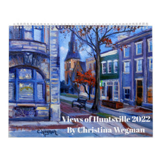 2022 Uitzicht Huntsville-kalender Kalender