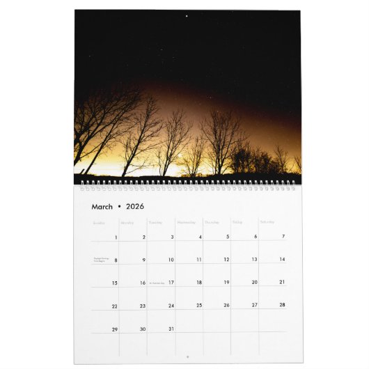 2022 Uitzicht Indiana Kalender (Mar 2026)