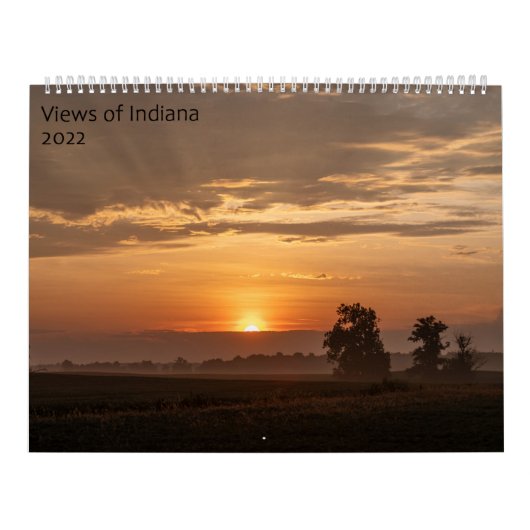 2022 Uitzicht Indiana Kalender (Hoes)