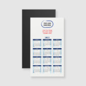 2022 Uw Logo Merk Navy Kalender (Voorkant / Achterkant)