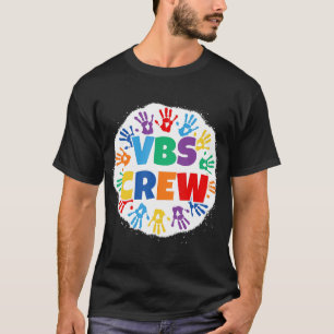 2022 Vacation Bible School-geblekte handdrukken VB T-shirt