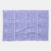 2022 Ver Peri Periwinkle Damask Old World Theedoek (Horizontaal)